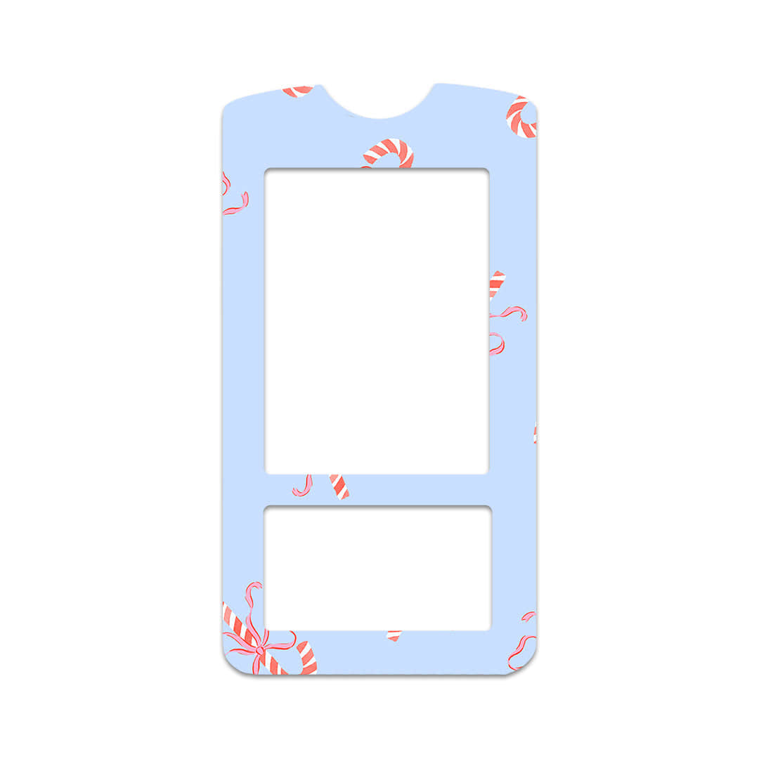 Candy Cane Lane OneTouch Verio IQ Glucometer Sticker - Pump Peelz