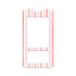 Peppermint Stripes OneTouch Verio IQ Glucometer Sticker - Pump Peelz