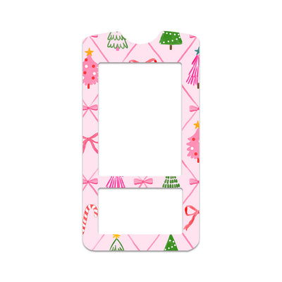 Coquette Christmas OneTouch Verio IQ Glucometer Sticker - Pump Peelz