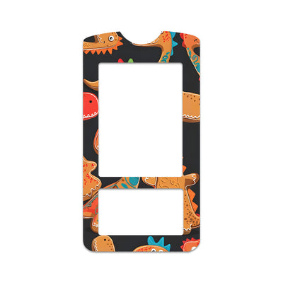 Jurassic Gingerbread OneTouch Verio IQ Glucometer Sticker - Pump Peelz