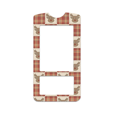 Rustic Reindeer OneTouch Verio IQ Glucometer Sticker - Pump Peelz