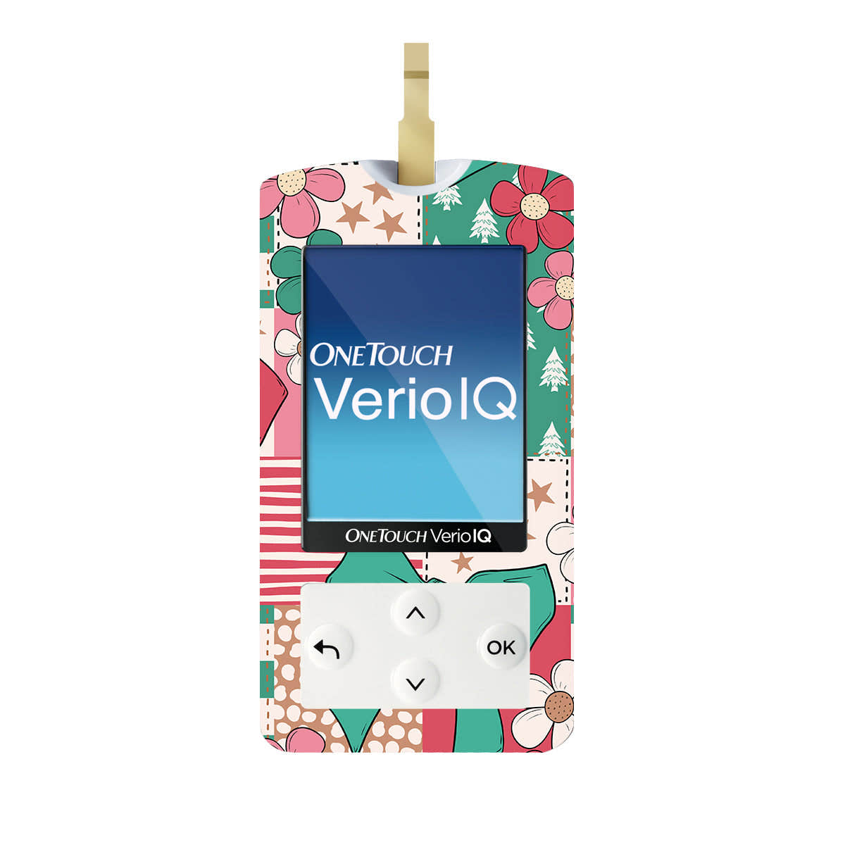 Merry Coquette OneTouch Verio IQ Glucometer Sticker - Pump Peelz