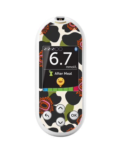 Petal Crush OneTouch Verio Reflect Glucometer - Pump Peelz