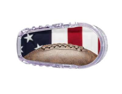 Vintage Football Dexcom G6 Transmitter Sticker