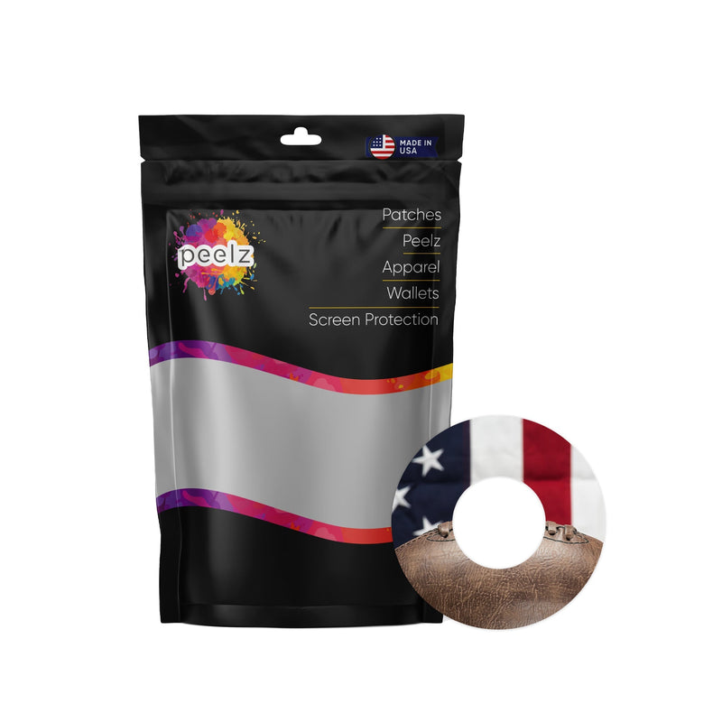 Vintage Football Patch  Tape Designed for the FreeStyle Libre 2