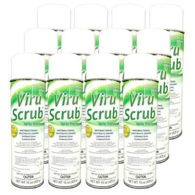 ViruScrub Hospital Grade MRSA Disinfectant, Ready-To-Use Aerosol , 15 oz