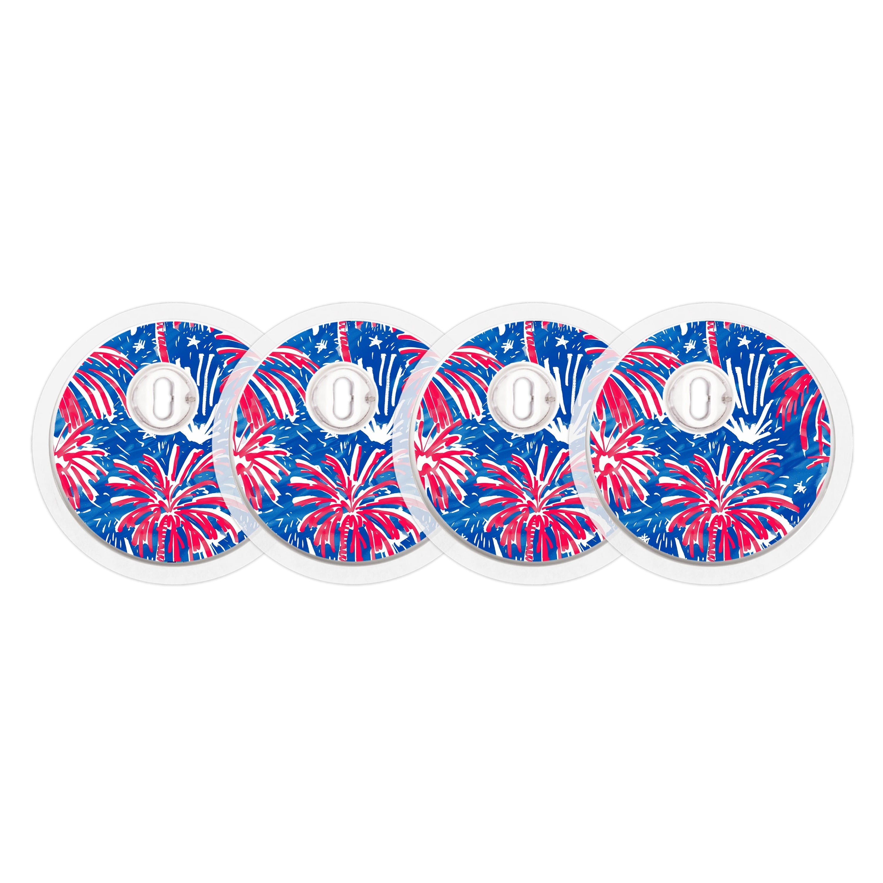 Watercolor Fireworks Designed for the FreeStyle Libre 3 Plus & Lingo  Sensor