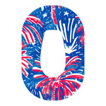 Watercolor Fireworks Patch Dexcom G6 Patch Tape - Pump Peelz