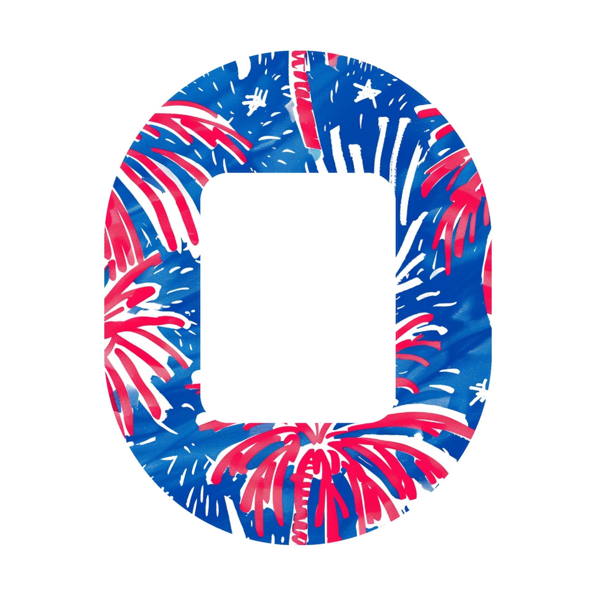 Watercolor Fireworks Tandem Mobi Patch Tape - Pump Peelz