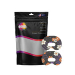 Webbed Flowers Medtronic Guardian Connect Patch Tape - Pump Peelz
