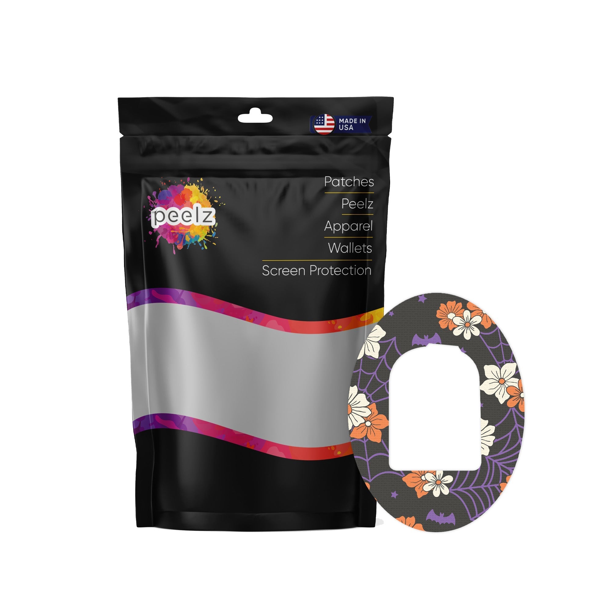 Webbed Flowers Pod Patch Tape - Pump Peelz