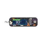 Webbed Flowers Sticker for Bayer Contour Next Glucometer