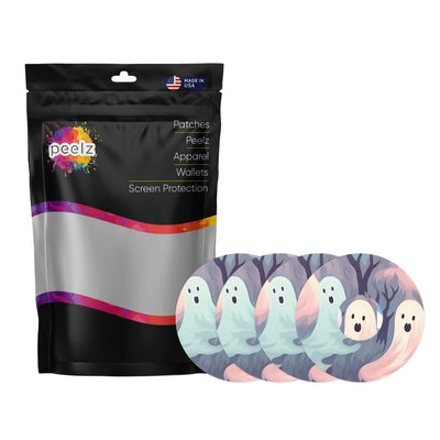 Wispy Ghosts Patch Tape Designed for the FreeStyle Libre 3 Plus & Lingo