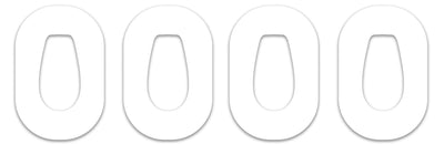 White Dexcom G6 Patch Tape - Pump Peelz