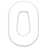 White Dexcom G6 Patch Tape - Pump Peelz