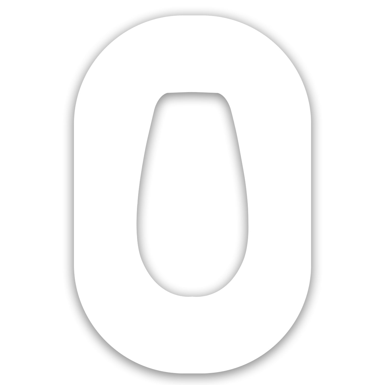 White Dexcom G6 Patch Tape - Pump Peelz