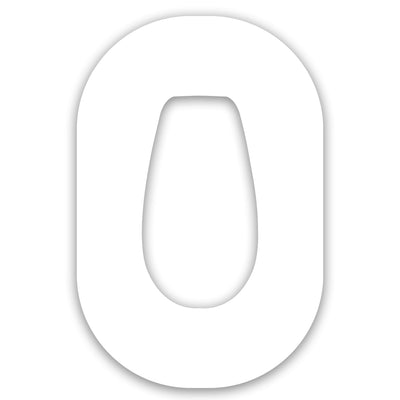 White Dexcom G6 Patch Tape - Pump Peelz