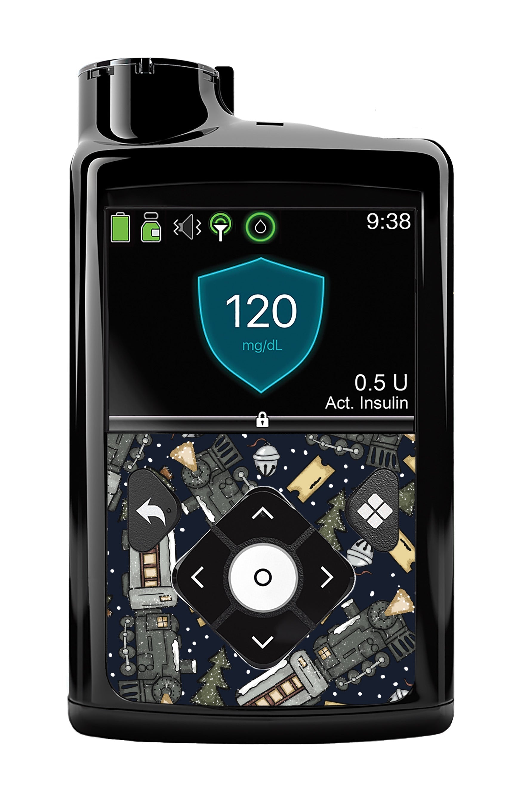 Winter Express Sticker for Medtronic MiniMed 770G & 780G