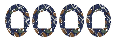 Winter Football Pod Patch Tape - Pump Peelz