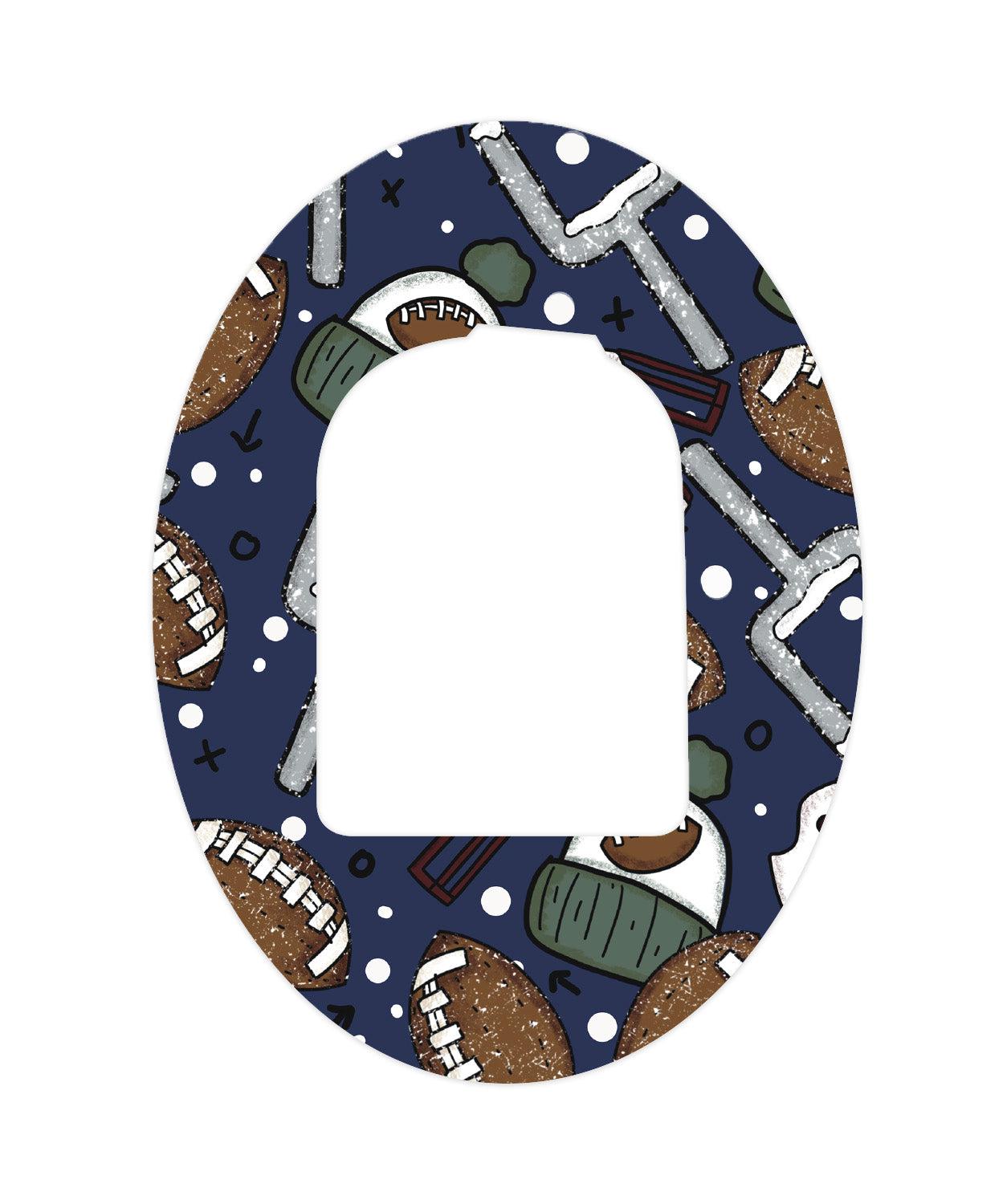 Winter Football Pod Patch Tape - Pump Peelz