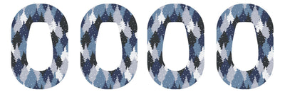 Winter Forest Dexcom G6 Patch Tape - Pump Peelz