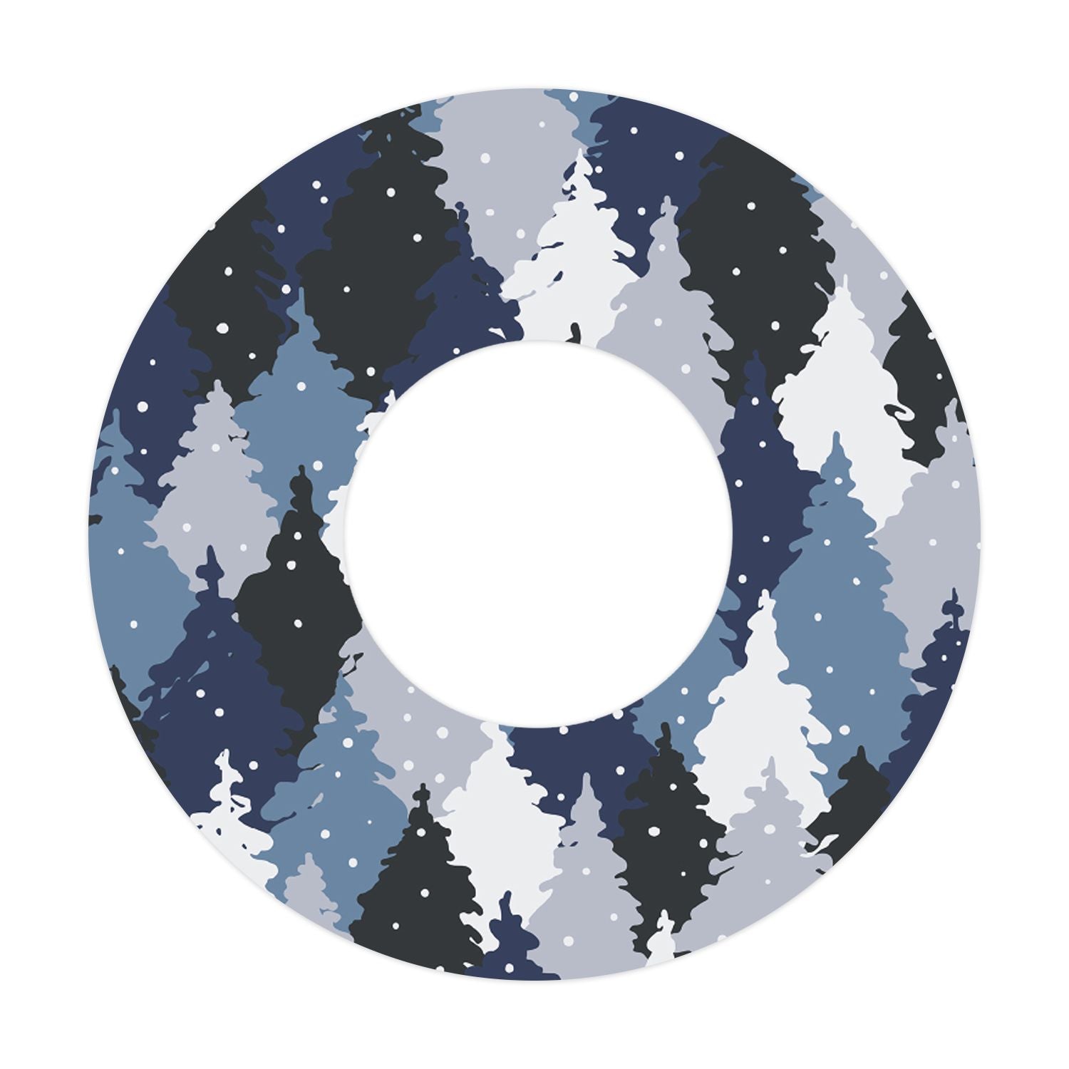 Winter Forest Patch  Tape Designed for the FreeStyle Libre 2