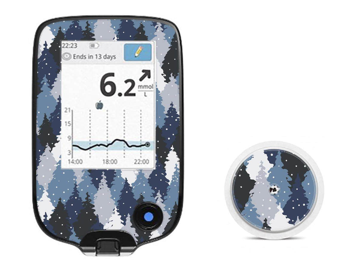Winter Forest for Freestyle Libre 2