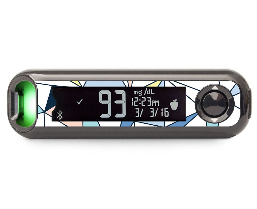 Winter Geometric Bayer Contour© Next One Glucometer