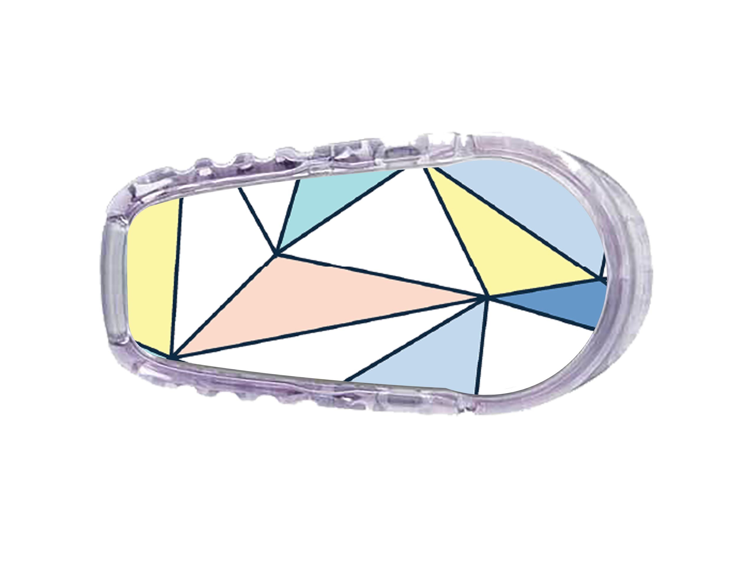 Winter Geometric Dexcom G6 Transmitter Sticker