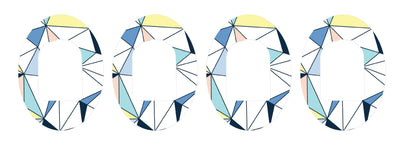 Winter Geometric Pod Patch Tape - Pump Peelz