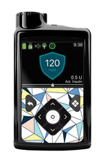 Winter Geometric Sticker for Medtronic MiniMed 770G & 780G