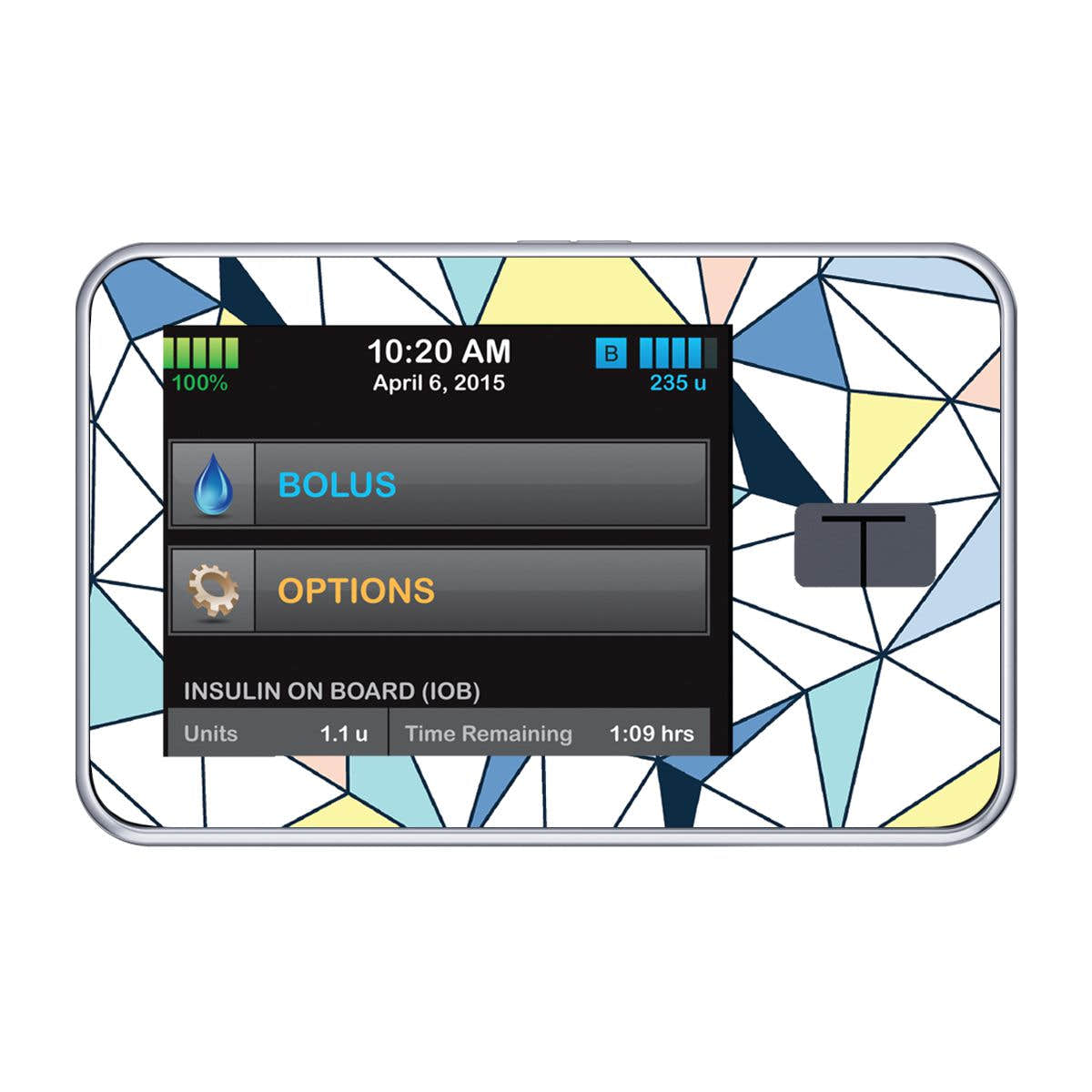 Winter Geometric Sticker for Tandem t:slim