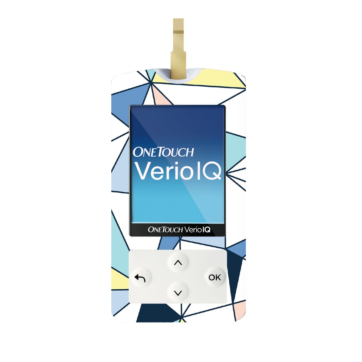 Winter Geometric for OneTouch Verio IQ Glucometer