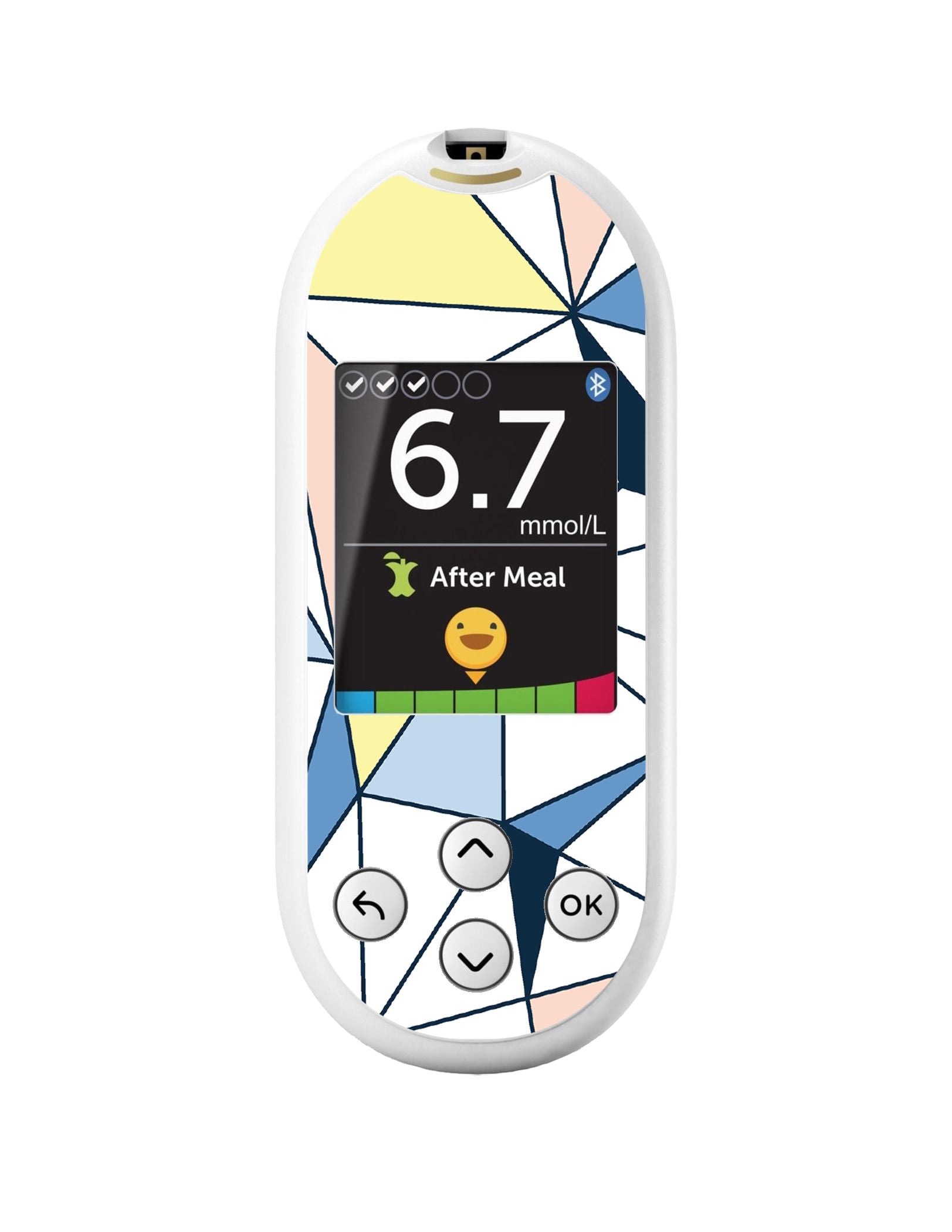 Winter Geometric for OneTouch Verio Reflect Glucometer