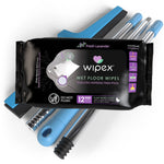 Wipex Earth-Friendly XL Wet Mop Wipes | Ultimate Plant-based Cloth Floor Cleaning Pads