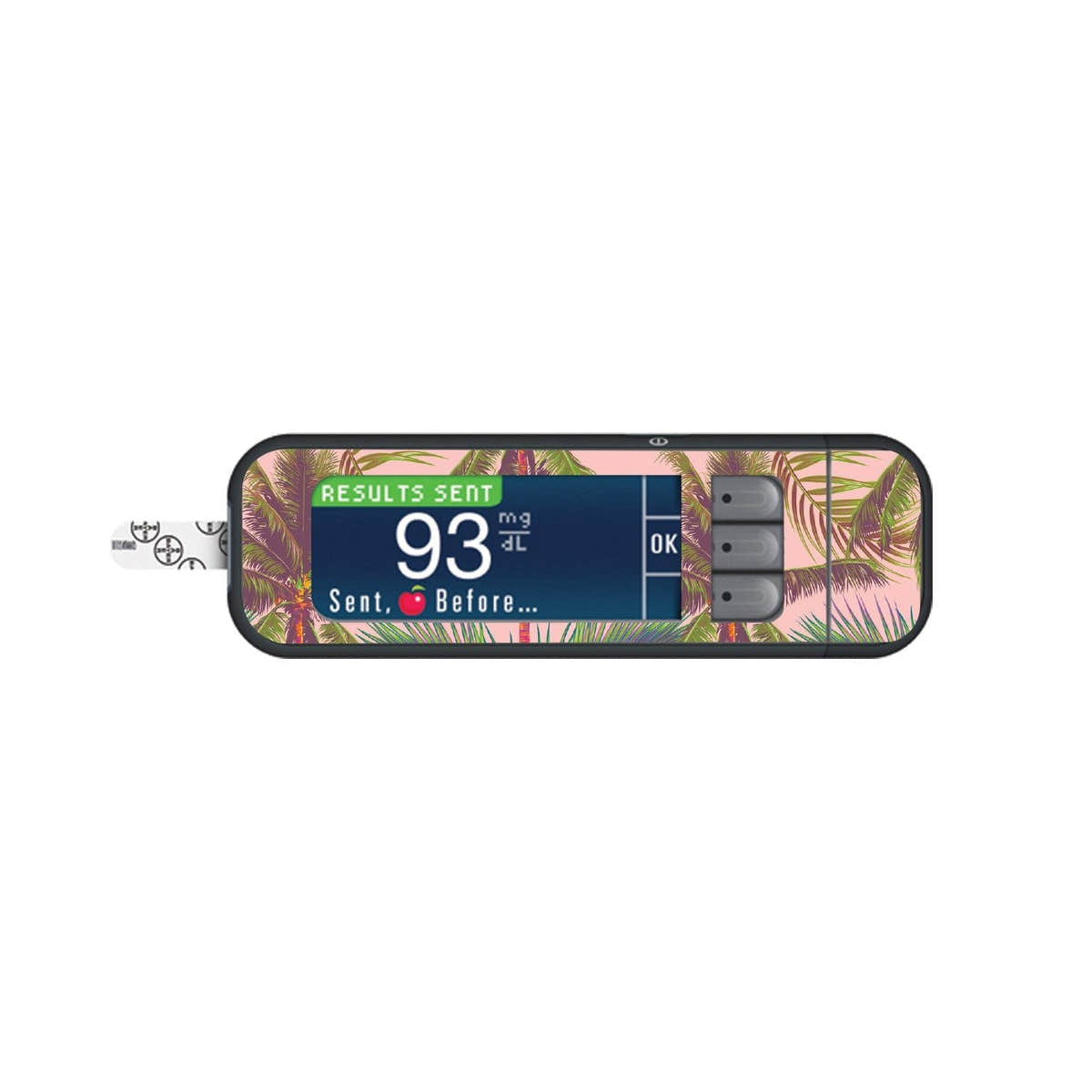 Wish You Were Here Sticker for Bayer Contour Next Glucometer