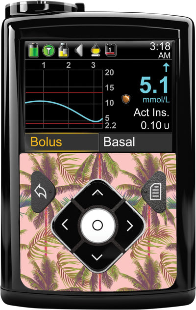 Wish You Were Here Sticker for Medtronic MiniMed 770G & 780G