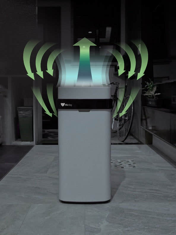 Airdog Purifier Medical Office and Home Using