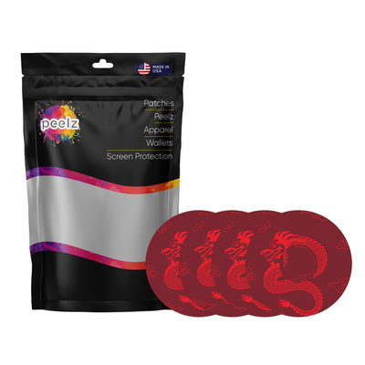 Year of the Dragon Patch Tape Designed for the FreeStyle Libre 3 Plus & Lingo