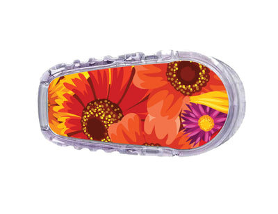 Zinnia Harvest Dexcom G6 Transmitter Sticker