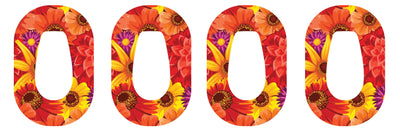 Zinnia Harvest Dexcom G6 Patch Tape - Pump Peelz
