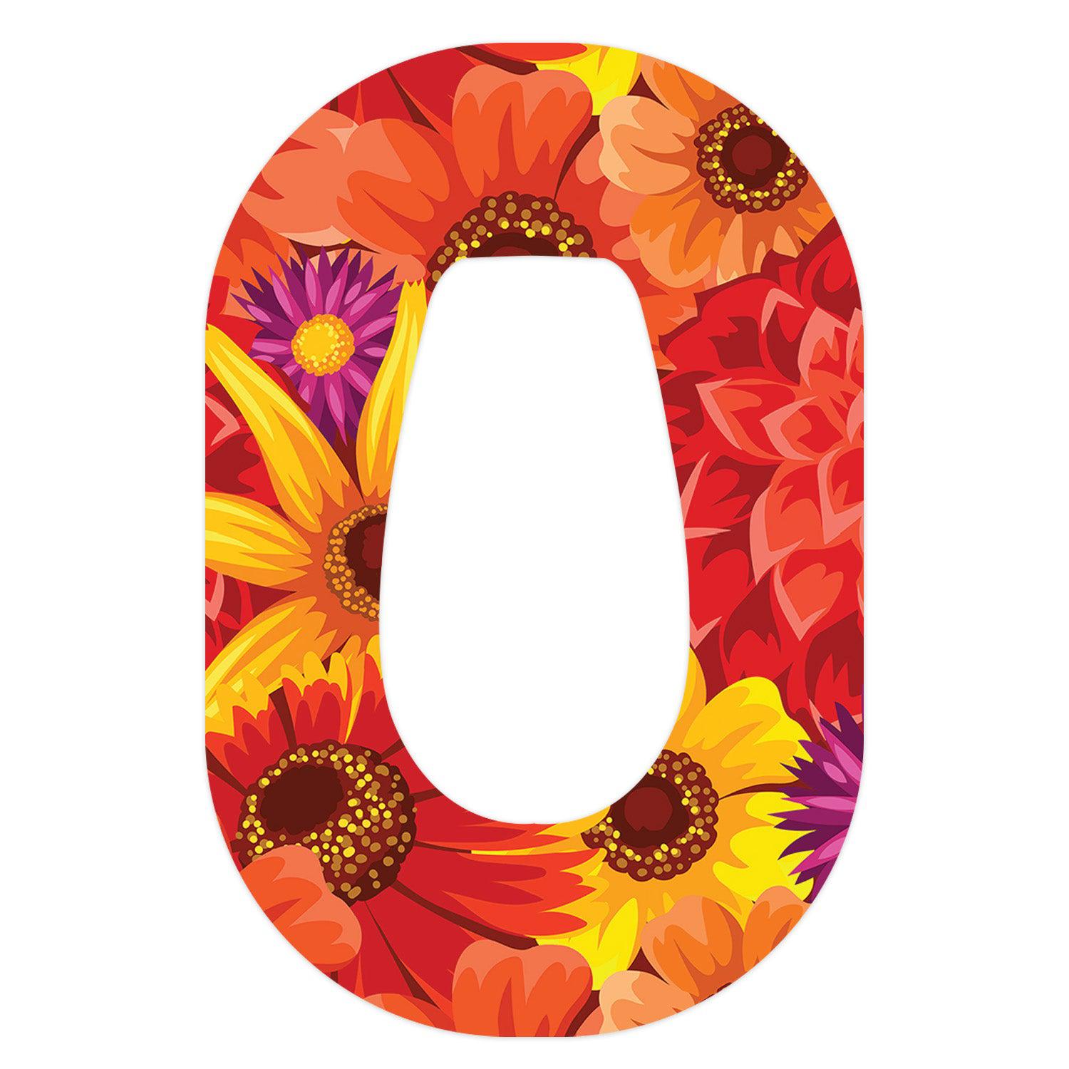 Zinnia Harvest Dexcom G6 Patch Tape - Pump Peelz