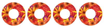 Zinnia Harvest Patch  Tape Designed for the FreeStyle Libre 2