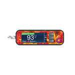 Zinnia Harvest Sticker for Bayer Contour Next Glucometer