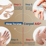 CarpalAid Patch Pregnancy Hand-Based Carpal Tunnel Support — Large