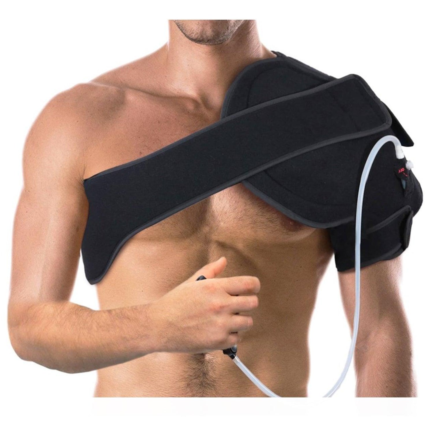 Gel Ice Shoulder Brace with Hot/Cold Compression