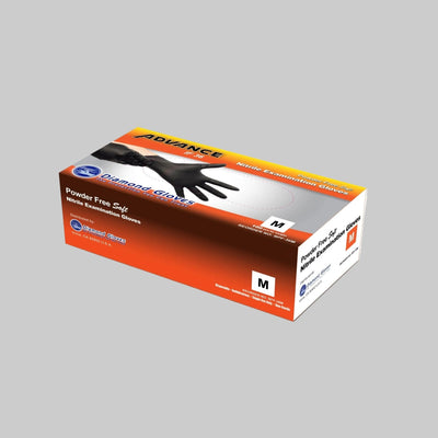 4mil Black and 4mil Pink Disposable Exam Nitrile Gloves 1,000pcs per Case