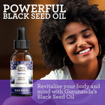 Natural Cold Pressed Black Seed Oil With Vitamin D3, K2, & E