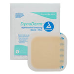 Dynarex DynaDerm - Hydrocolloid Dressing - Thin, 6" x 6", 5ea/bx, 12bxs/cs (60 Count)
