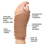 Cooling Compression Sleeve For Thumb & Wrist